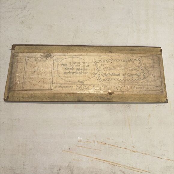 Vintage Billboard Glen Artney Suit Ad Mockup: Macartney’s Lawrence Massachusetts - Picture 1 of 5